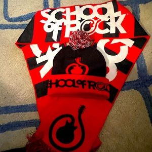 School of Rock Hat & Scarf Set
